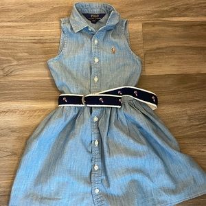 Ralph Lauren Polo Girls 4/4T Dress